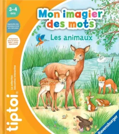 Ravensburger Mon imagier des mots Tip Toi - Les animaux^ Apprentissage Des Animaux Et De La Nature