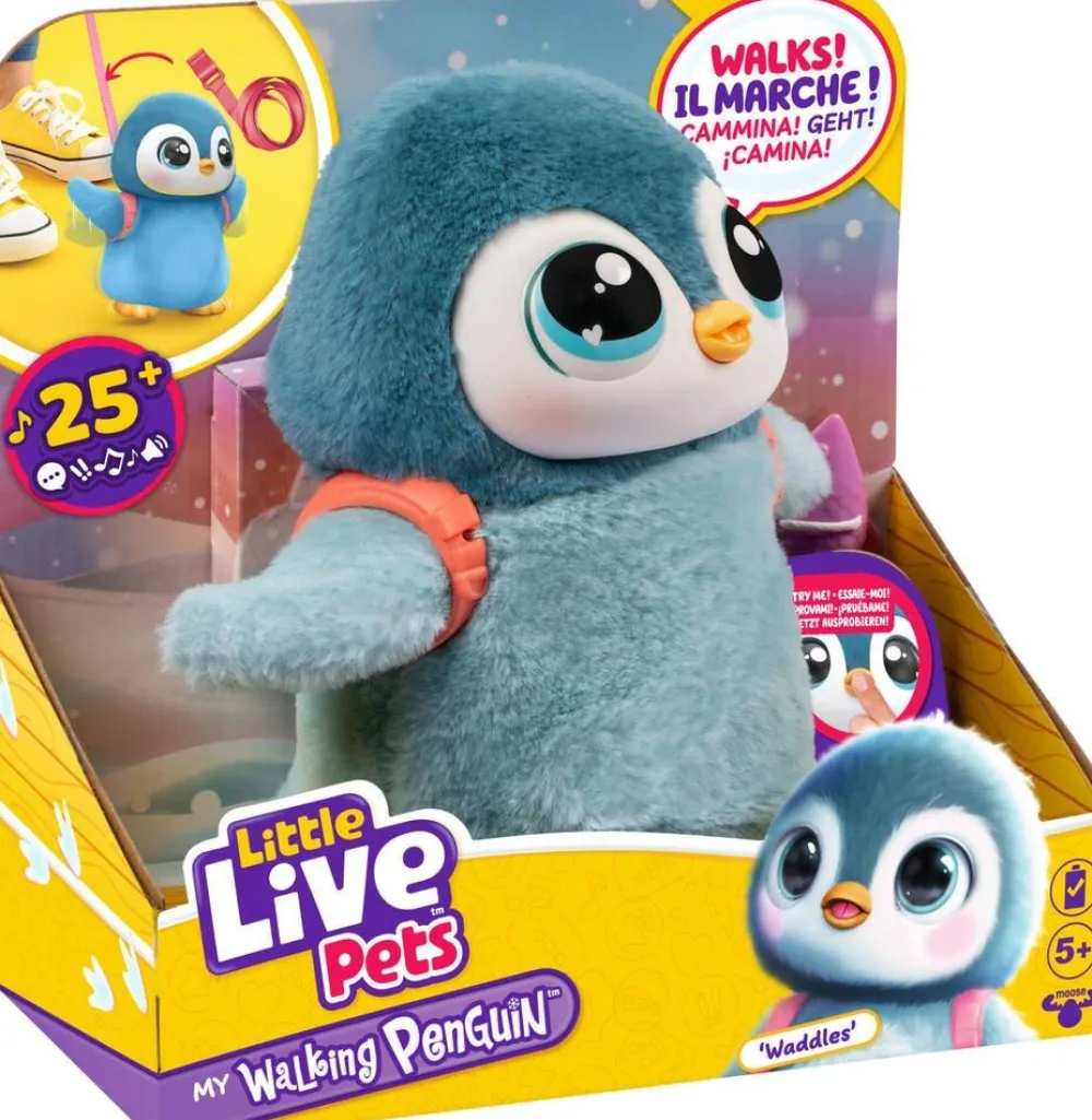 Moose Mon Petit Pingouin - Little Live Pets^ Les Figurines Interactives Et À Fonction