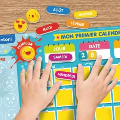 Clementoni Mon premier calendrier magnétique^ Apprentissage Du Temps Et De La Saisonnalité