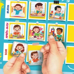 Clementoni Mon premier calendrier magnétique^ Apprentissage Du Temps Et De La Saisonnalité