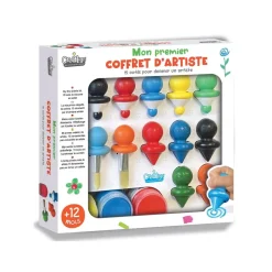 Cru00e9a Lign Mon premier coffret d'artiste - crayons, feutres et peintures^ Dessin