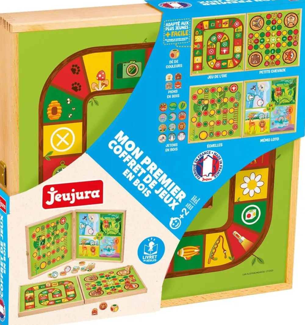 Jeujura Mon premier coffret de jeux^ Jeux D'Apprentissage
