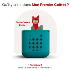 tonies Mon premier coffret Toniebox 2 vert océan^ Ordinateurs Et Tablettes Éducatives