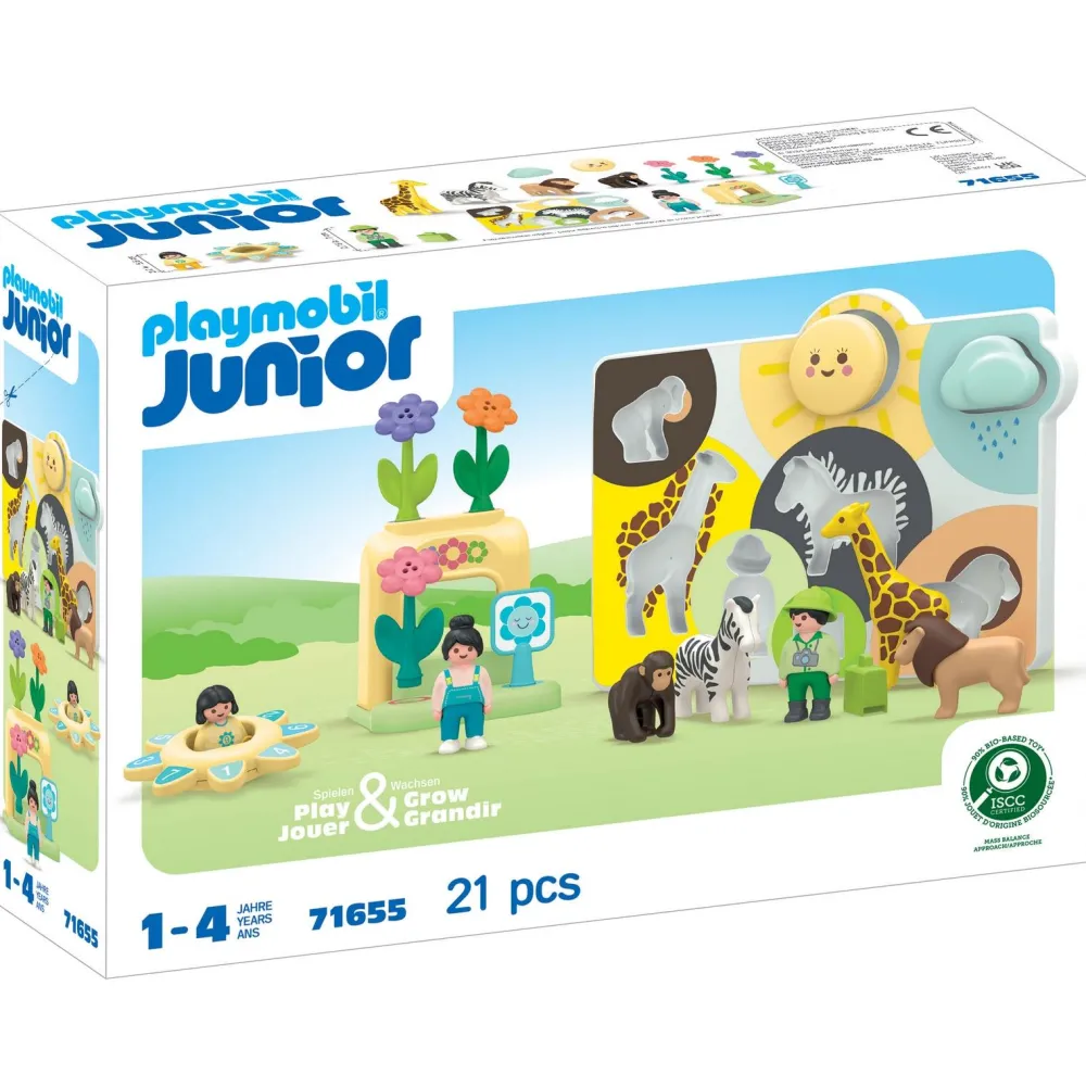 Playmobil Mon premier Junior 71655^ Jouets À Encastrer Et À Empiler