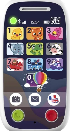 Dujardin Mon premier vrai duo de téléphones Infini Fun^ Jouets D'Éveil Électroniques