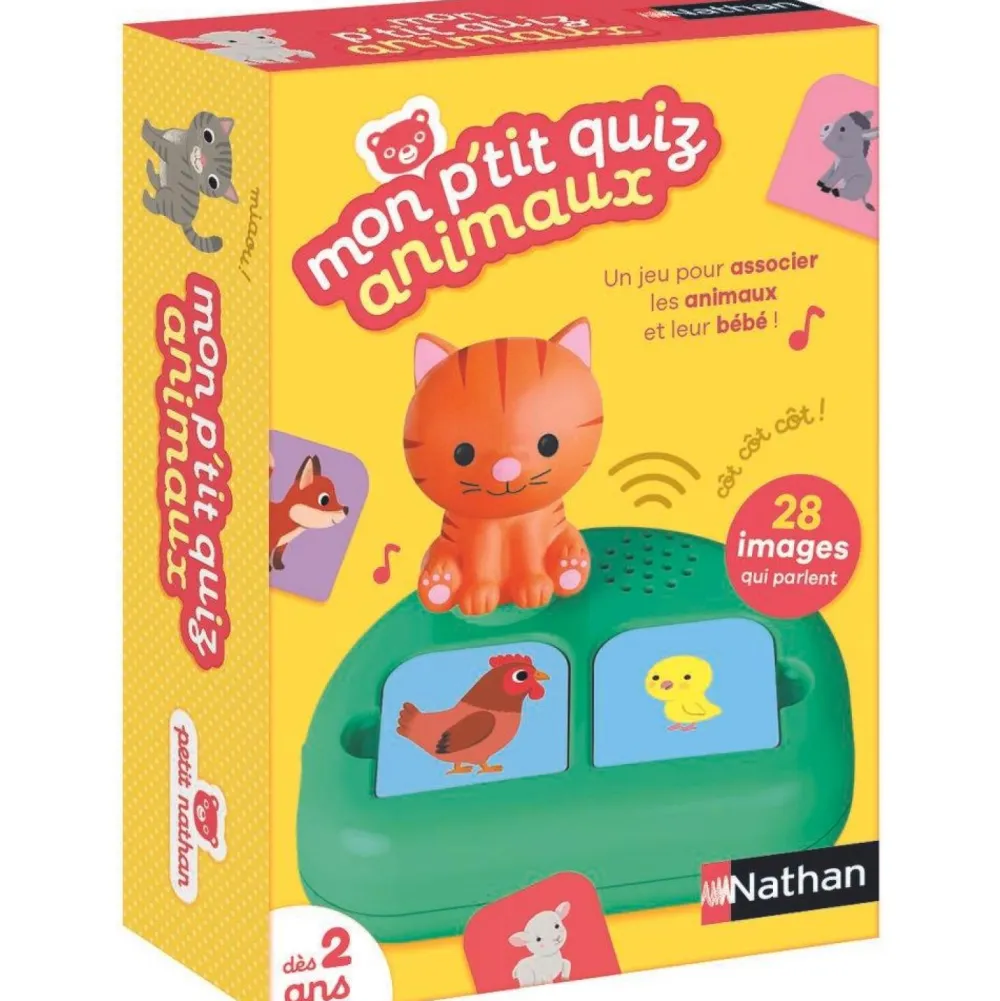Nathan Mon p'tit quizz animaux^ Apprentissage Des Animaux Et De La Nature