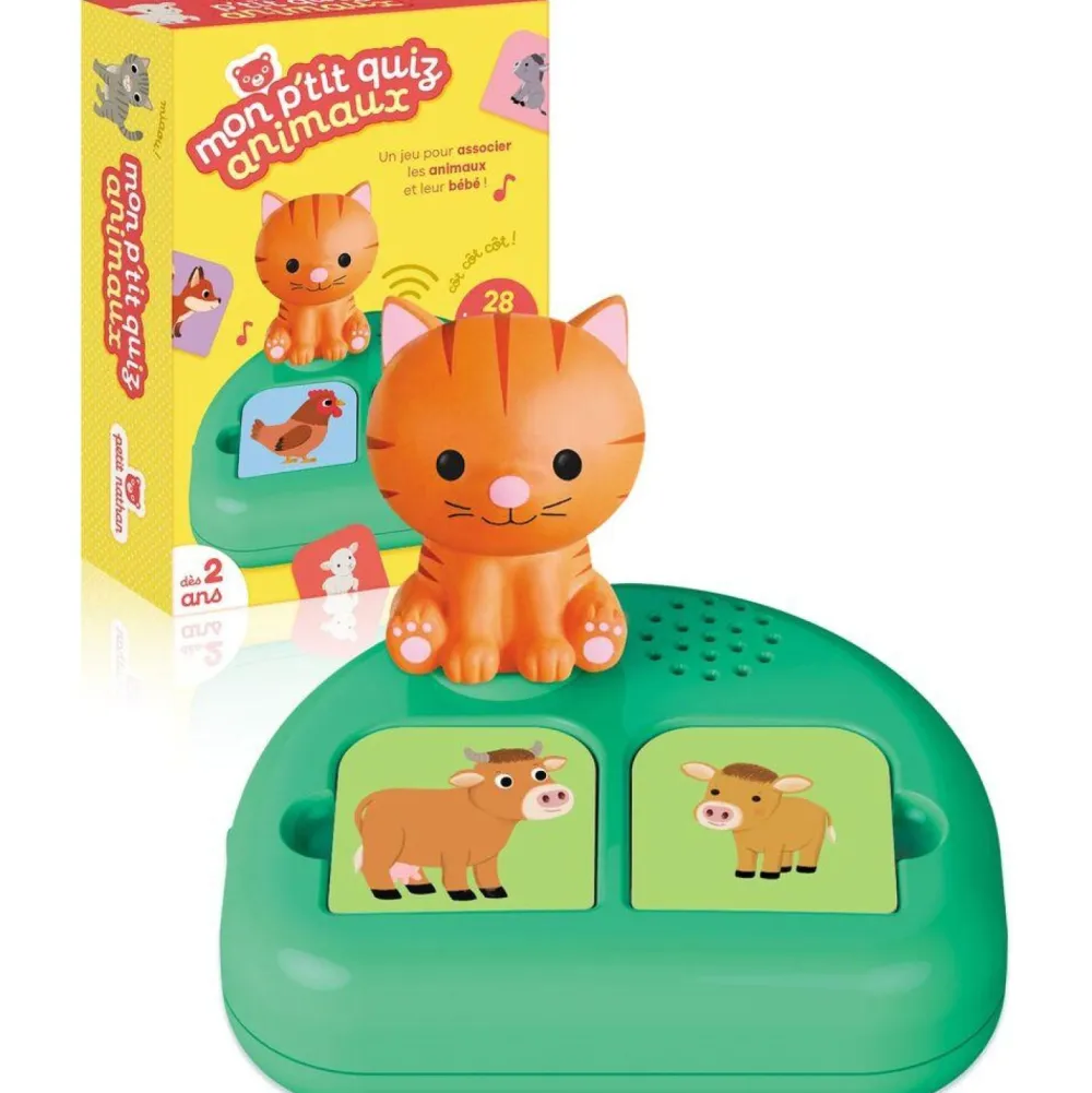 Nathan Mon p'tit quizz animaux^ Apprentissage Des Animaux Et De La Nature
