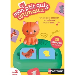 Nathan Mon p'tit quizz animaux^ Apprentissage Des Animaux Et De La Nature