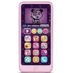 VTech Mon Téléphone Emoti'fun Rose^ Jouets D'Éveil Électroniques