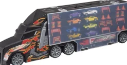 TEAM City Mon Transporteur Et Ses 8 Voitures^ Camions Et Bus