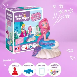 Mako Mon trio enchanté - fée, sirène et licorne Moulages^ Modelage Et Moulage