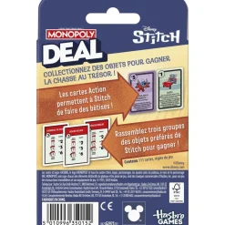 Hasbro Gaming Monopoly Deal Stitch^ Monopoly|Jeux D'Ambiance