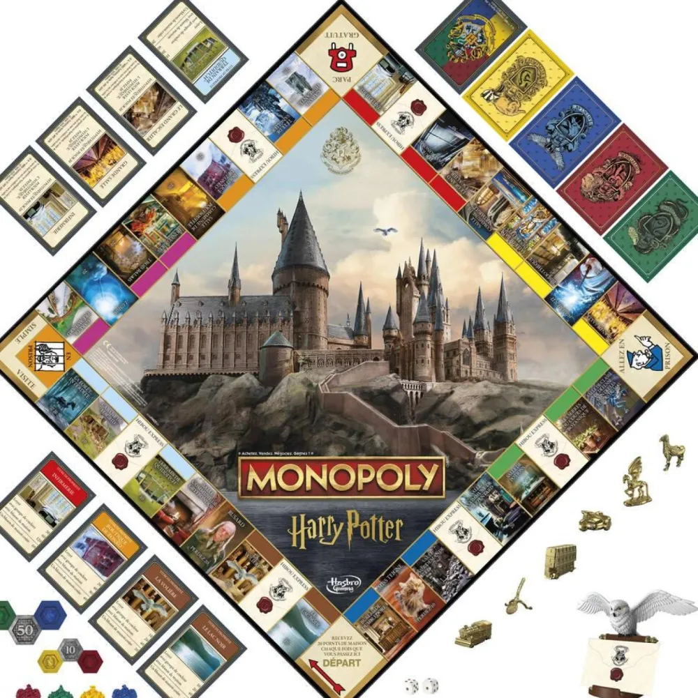 Hasbro Gaming Monopoly Harry Potter^ Monopoly