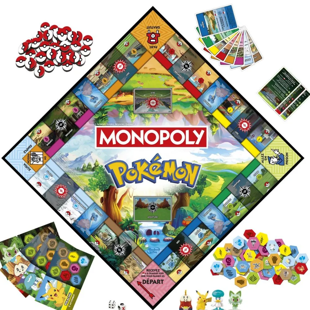 Hasbro Gaming Monopoly Pokémon^ Monopoly