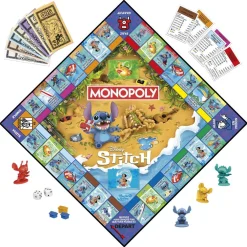 Hasbro Gaming Monopoly Stitch^ Monopoly