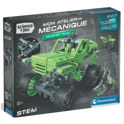 Clementoni Monster Truck - Mon atelier mécanique^ Autres Jeux De Construction
