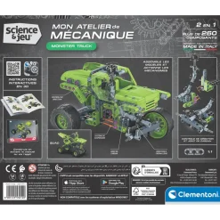 Clementoni Monster Truck - Mon atelier mécanique^ Autres Jeux De Construction