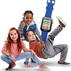 VTech Montre Kidizoom Smartwatch DX4 bleu^ Réveils
