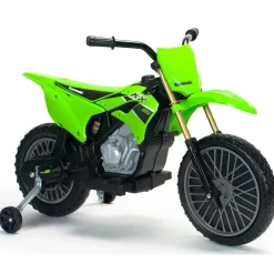 Injusa Moto Cross Kawasaki KX85 II 12V^ Véhicules D'Extérieur