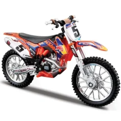 Bburago Motocross KTM Redbull 1:18 cross et raid^ Modèles Réduits