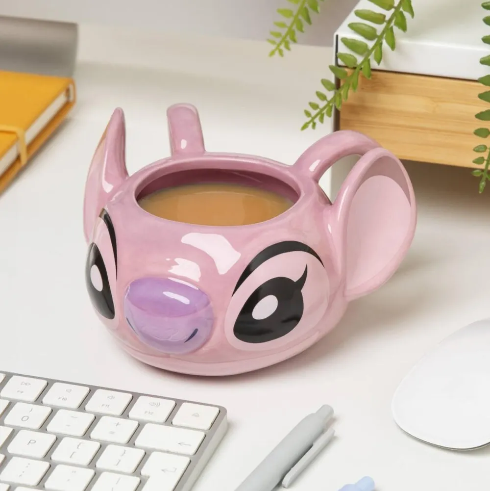 Varta Mug 3D Angel - Stitch^ Gadgets Et Produits Fun