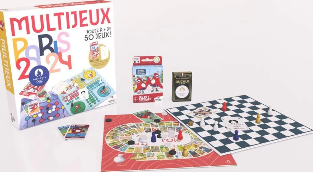 Ducale Multijeux Jo Paris 2024 - Jeu De Société^ Jeux Traditionnels Et Poker
