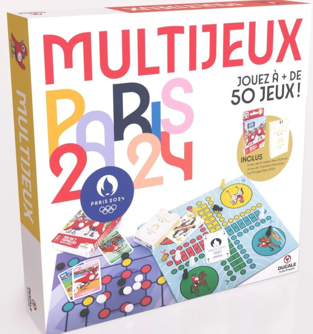 Ducale Multijeux Jo Paris 2024 - Jeu De Société^ Jeux Traditionnels Et Poker