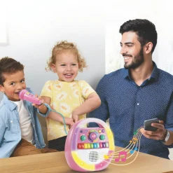 VTech Musickid Karaoke rose^ Karaoké, Lecteurs Cd Et Mp3 Et Casques