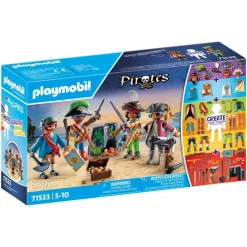 Playmobil My figures Pirates - Pirates 71533^ Les Pirates, Chevaliers, Cowboys Et Indiens