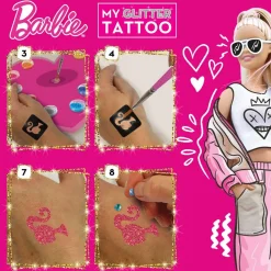 Lisciani Giochi My glitter tattoo Barbie^ Cosmétiques