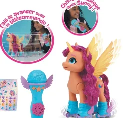 Varta My Little Pony - Sunny Chante Et Fait Du Roller^ Les Figurines Interactives Et À Fonction