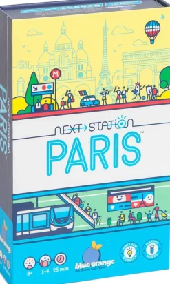 Blue Orange Next Station - Voyage À Paris^ Jeux De Stratégie Et De Réflexion