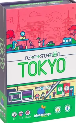 Blue Orange Next Station Tokyo - Créez De Nouvelles Lignes De Métro À Tokyo^ Jeux De Stratégie Et De Réflexion