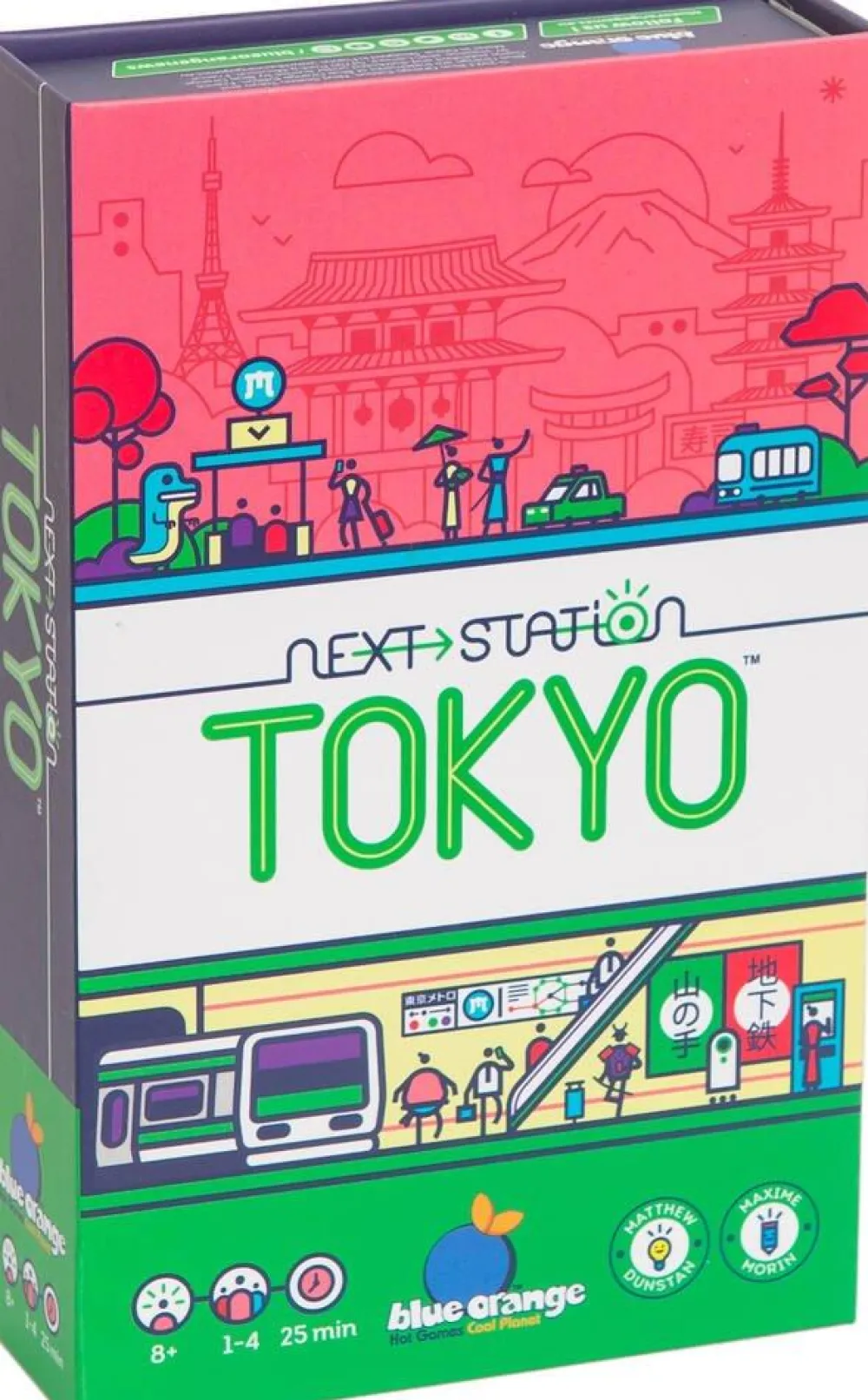 Blue Orange Next Station Tokyo - Créez De Nouvelles Lignes De Métro À Tokyo^ Jeux De Stratégie Et De Réflexion