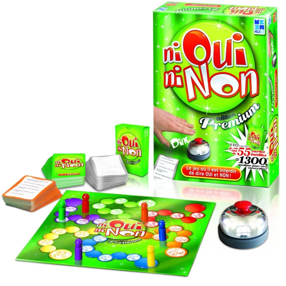 Megableu Ni oui Ni non Premium^ Jeux De Stratégie Et De Réflexion|Jeux De Voyage