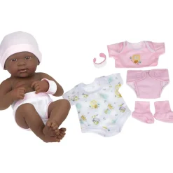 Cerise & Capucine Nouveau-né métisse fille ou garçon 36cm^ Poupons Classiques