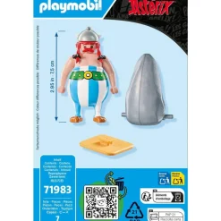 Playmobil Obélix et son menhir Astérix 71983^ Les Héros Et Personnages
