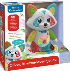 Clementoni Oliver le raton laveur joueur^ Jouets D'Éveil Électroniques