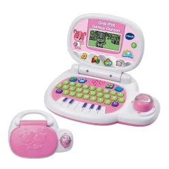 Varta Ordi P’tit Genius Ourson rose^ Ordinateurs Et Tablettes Éducatives