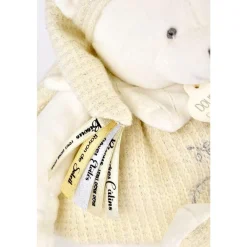 Doudou et Compagnie Ours blanc pantin activité Doudou 25 ans^ Doudous