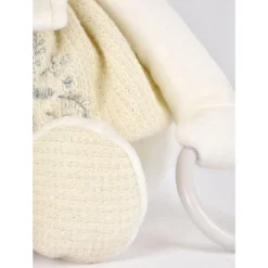 Doudou et Compagnie Ours blanc pantin activité Doudou 25 ans^ Doudous