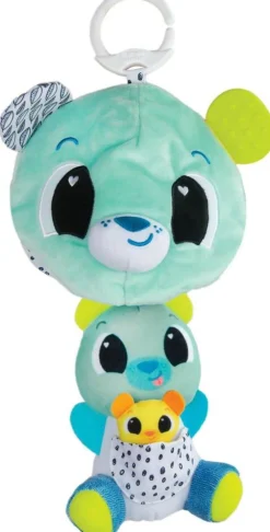 Lamaze Ourson Surprise 3-en-1 Avec Anneau De Dentition Et Clip & Go^ Hochets Et Jouets D'Activités