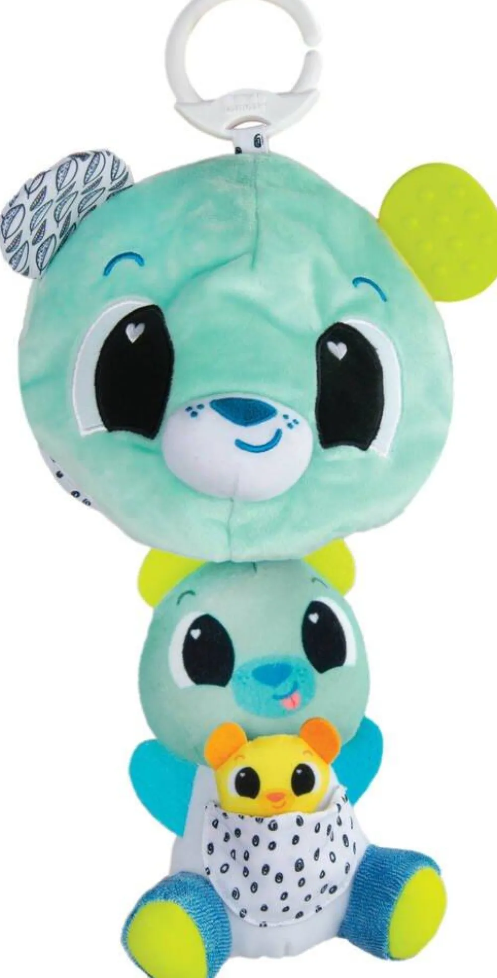 Lamaze Ourson Surprise 3-en-1 Avec Anneau De Dentition Et Clip & Go^ Hochets Et Jouets D'Activités