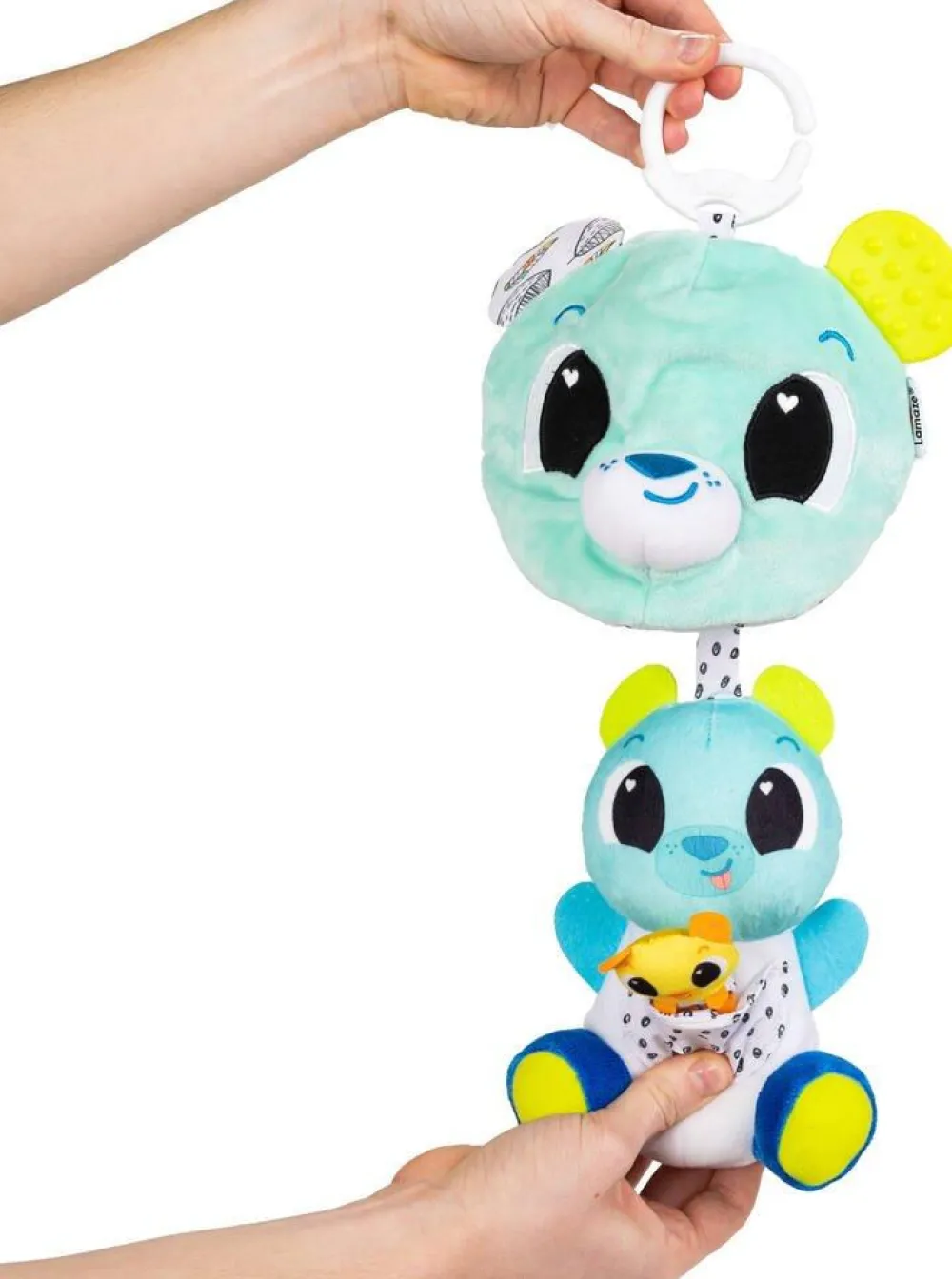 Lamaze Ourson Surprise 3-en-1 Avec Anneau De Dentition Et Clip & Go^ Hochets Et Jouets D'Activités