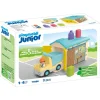Playmobil Ouvrier avec camion et garage Junior 71686^ La Ville, La Police Et Les Secours