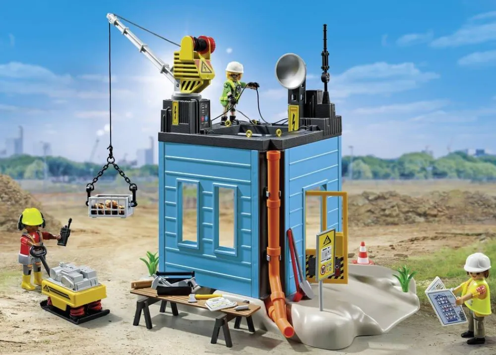 Playmobil Ouvriers et chantier - Action heroes 71650^ La Ville, La Police Et Les Secours