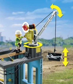 Playmobil Ouvriers et chantier - Action heroes 71650^ La Ville, La Police Et Les Secours