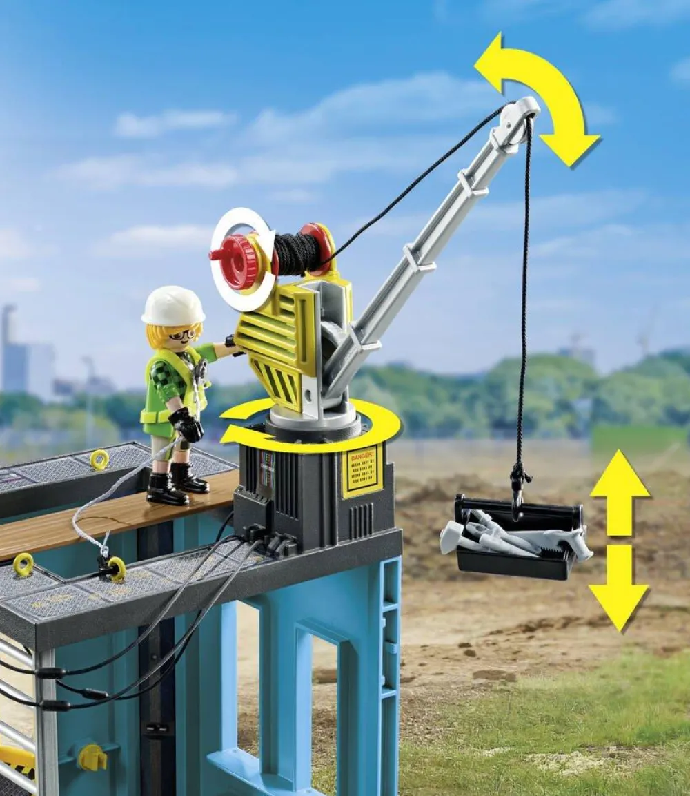 Playmobil Ouvriers et chantier - Action heroes 71650^ La Ville, La Police Et Les Secours