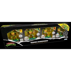 Funrise Pack 4 figurines Tortues Ninja Combattants des égouts^ Les Héros Et Personnages