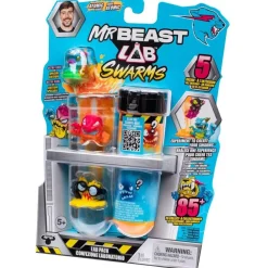 Moose Pack 5 minis figurines Swarms Atomic MrBeast^ Les Héros Et Personnages